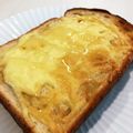 asuuumomo's cooksnap of when they made ♡はちみつチーズトースト♡.