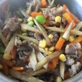 ひなさなひな's cooksnap of when they made 牛肉とゴボウの混ぜご飯.