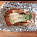 クックXU0N7L☆'s cooksnap of when they made 鮭とキノコのホイル焼き.