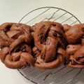 miiyuuuuu's cooksnap of when they made 【お家で菓子パン作り】チョコ三つ編みパン.