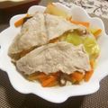 chikappe's cooksnap of when they made 白だしで豚バラ野菜鍋.