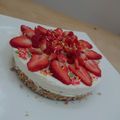 suta_ashi's cooksnap of when they made ☆超簡単！ヨーグルトでレアチーズケーキ☆.