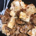やーしー's cooksnap of when they made ご飯に合う…豚こま豆腐のピリ辛炒め.