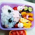 原ホニー's cooksnap of when they made キャラ弁☆女の子初心者♡ほっぺちゃん弁当.