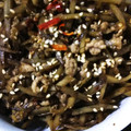 クックPMPR0Y☆'s cooksnap of when they made 簡単！ごぼうとひき肉のピリ辛炒め.