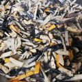 たこでーす's cooksnap of when they made 黄金比で作る！高野豆腐入りひじきの煮物.