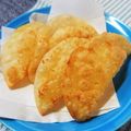 いとしのせん's cooksnap of when they made 余った餃子の皮◆フライパンでチーズ揚げ◆.