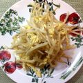 horseland's cooksnap of when they made 玉子もやし　超簡単♥美味しい♥.