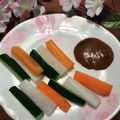 こつゆ514's cooksnap of when they made 野菜スティックとソース.