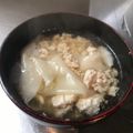 CHICHI☆PAY's cooksnap of when they made ワンタンスープ.