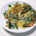 のんぴ☆♪'s cooksnap of when they made パリッ！もちっ！激うまニラチヂミ！.