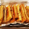 亜梨花's cooksnap of when they made どっしり満足 揚げない2種の春巻き.