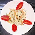 S耕作's cooksnap of when they made カレーの付け合わせ♪マヨサラダ(^^)/.