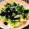 あーこ姐's cooksnap of when they made レタスと海苔のナムルサラダ.