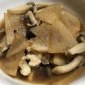 みのくろ's cooksnap of when they made 【フライパンで簡単】鶏肉と大根の煮物.