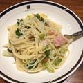 クックE9POTN☆'s cooksnap of when they made 春キャベツと納豆のワンポットパスタ.