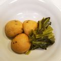 dana_375's cooksnap of when they made 小松菜とがんもどきの煮物♬.