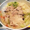matiyo's cooksnap of when they made 切って入れるだけ♫白だしで簡単豆乳鍋.