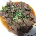 幽波〜ゆうは〜's cooksnap of when they made 牛肉とセリと水菜の甘辛炒め.