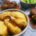 extra＊'s cooksnap of when they made 油揚げに卵を入れました！.