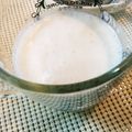 でりーK's cooksnap of when they made カレーのお供に☆ラッシー☆.