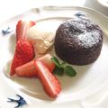 豆ゆり's cooksnap of when they made バレンタイン★大人味のフォンダンショコラ.