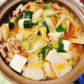 MaIkeda's cooksnap of when they made 豚バラ味噌鍋.
