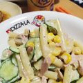 okazakana's cooksnap of when they made ツナマヨコーンのマカロニサラダ☆.