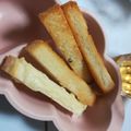 えりー：）'s cooksnap of when they made ［離乳食］ズボラな私のきな粉食パン.