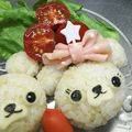 ☆ありか358☆'s cooksnap of when they made お弁当に♡ハムのリボン.