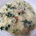 mantacarp's cooksnap of when they made ほうれん草と竹輪のリゾット.