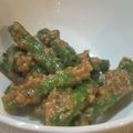 ひぃちゃんひー's cooksnap of when they made 麺つゆで♪簡単・インゲンのゴマ和え.