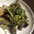 ☆初音☆'s cooksnap of when they made セリと茄子の胡麻生姜.