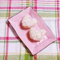 カレンガール's cooksnap of when they made 胡麻だけ?!な簡単おにぎり♡.