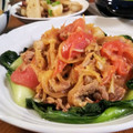 低カロ探検隊's cooksnap of when they made 豚肉とトマトの味噌炒め.