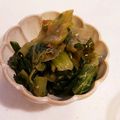 milkypeco's cooksnap of when they made 高菜の甘辛煮。ご飯が進むー！！.