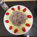 tuxedocat's cooksnap of when they made 夏にぴったり！ 牛肉の冷しゃぶサラダ.