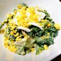 よよっち♪'s cooksnap of when they made 菜の花の辛子マヨサラダ☆ミモザ風.