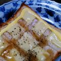o☆shino's cooksnap of when they made チーズマヨハニートースト.
