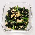 チーム預金's cooksnap of when they made ほうれん草のおひたし、焼海苔で。.