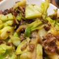 geullaha's cooksnap of when they made 節約レシピ♡ミンチとキャベツの味噌炒め♡.