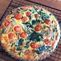 shimoppu's cooksnap of when they made ほうれん草とスモークサーモンのキッシュ.