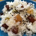 たくやときみこ's cooksnap of when they made ♡炊飯器でいろどり甘納豆お赤飯♡.