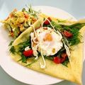 ★みーちゃんママ★'s cooksnap of when they made 米粉のガレット.
