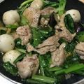みー３２'s cooksnap of when they made 鶏もも肉と里芋のアヒージョ.