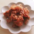 ほろぴ's cooksnap of when they made オイマヨ味☆カリカリ鶏皮唐揚げ.