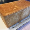 カルカソンヌ's cooksnap of when they made 生クリーム角食パン.