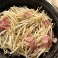 あっさりヒメ's cooksnap of when they made ベーコンともやしのレンチン.