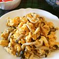 クック15FFG6☆'s cooksnap of when they made 簡単☆しめじと卵のバター醤油炒め.