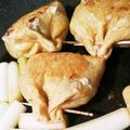 ふぁんたにゃん's cooksnap of when they made ふっくら卵とほうれん草の袋煮.